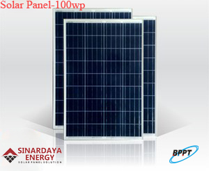 jual solar cell 100wp bersertifikat