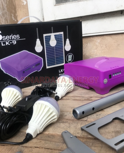 JUAL Paket Lampu SEHEN LK9 | Paket Solar Home System LK9